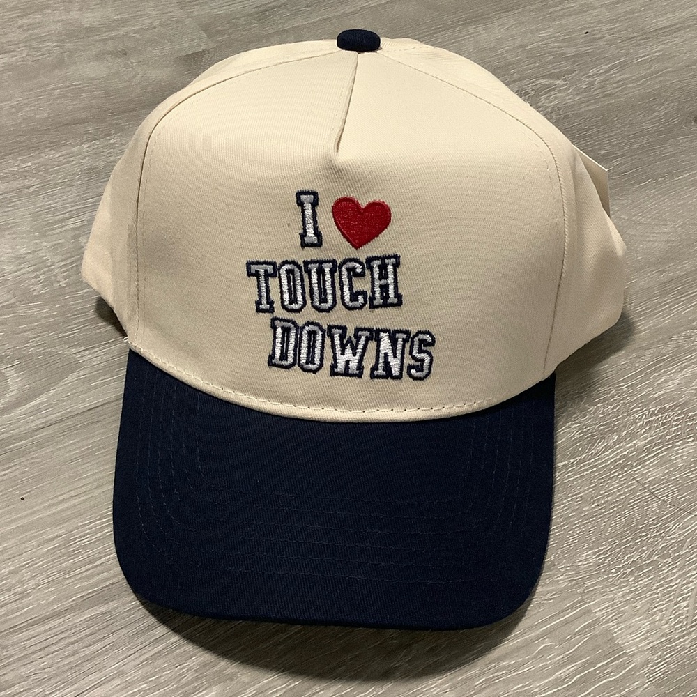 I love touchdowns Kenz Kustomz baseball cap